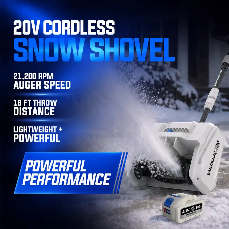 Snow Joe X20 cordless snow shovel kit — product image 1
