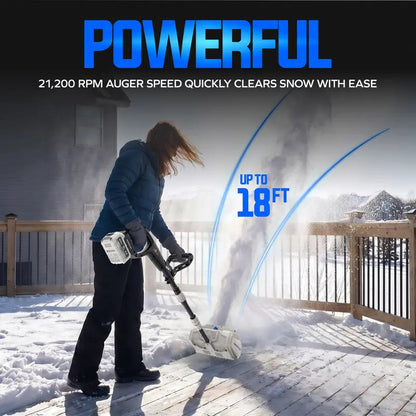 Snow Joe X20 cordless snow shovel kit — product image 6
